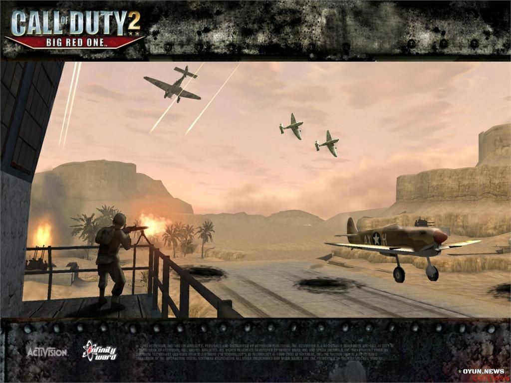 Call Of Duty 2 Big Red One In Special Frame 4