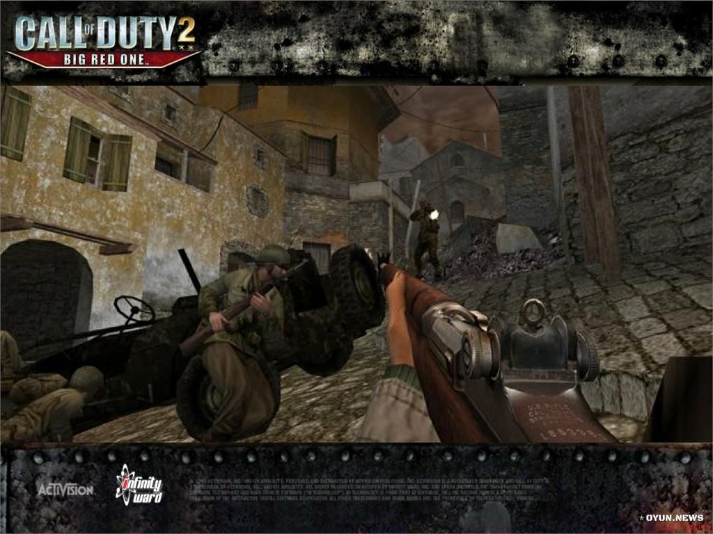Call Of Duty 2 Big Red One In Special Frame 40