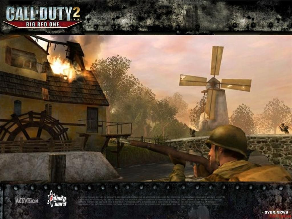 Call Of Duty 2 Big Red One In Special Frame 44