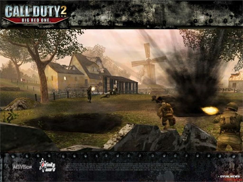 Call Of Duty 2 Big Red One In Special Frame 45