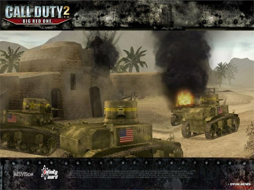 Call Of Duty 2 Big Red One In Special Frame 50