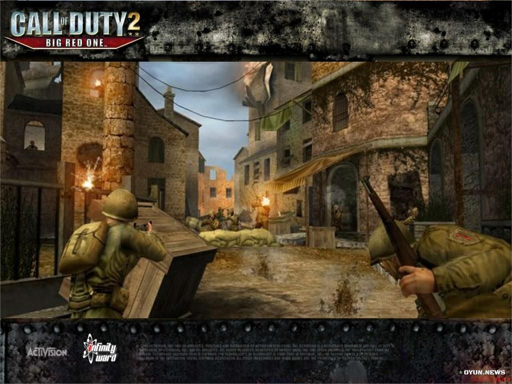 Call Of Duty 2 Big Red One In Special Frame 52