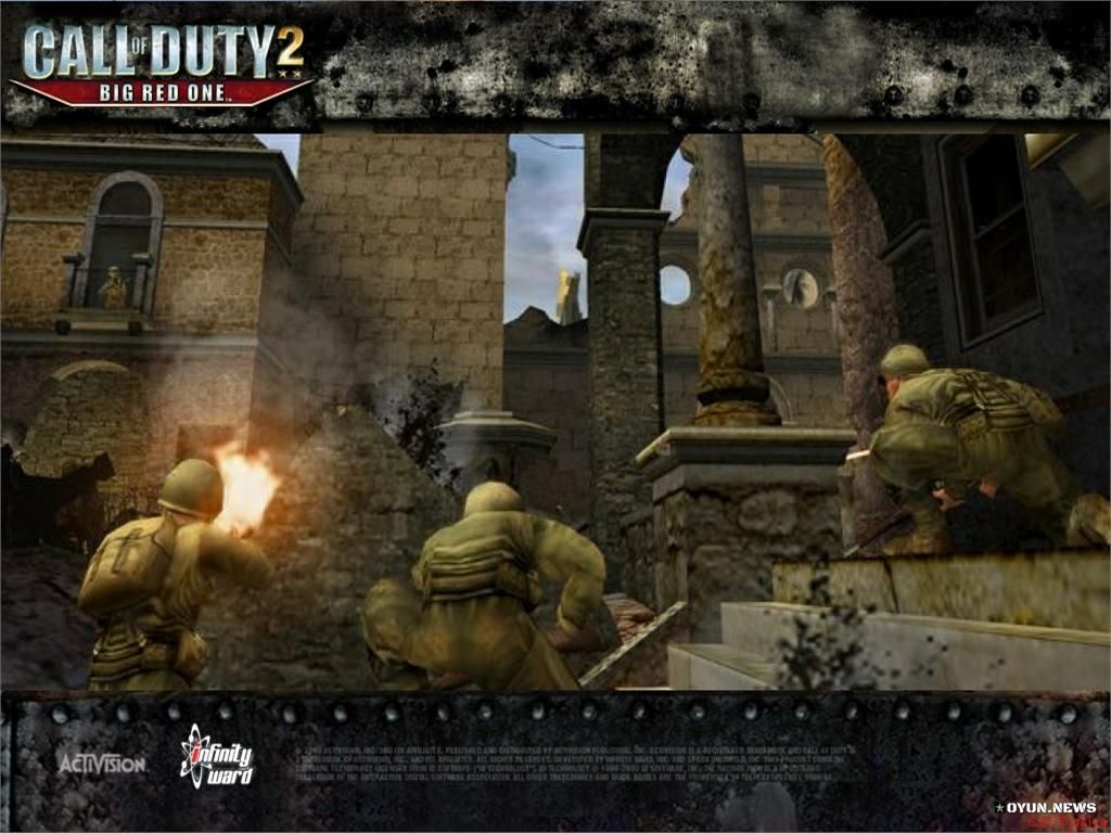 Call Of Duty 2 Big Red One In Special Frame 54