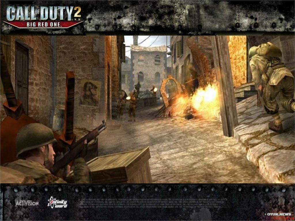 Call Of Duty 2 Big Red One In Special Frame 9