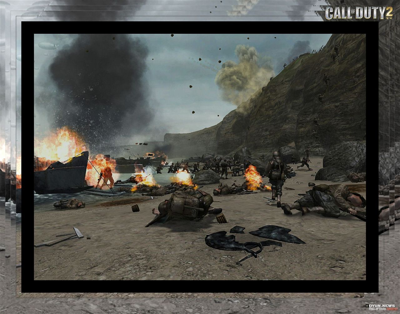 Call Of Duty 2 Wallpaper In Crystal Frame 4