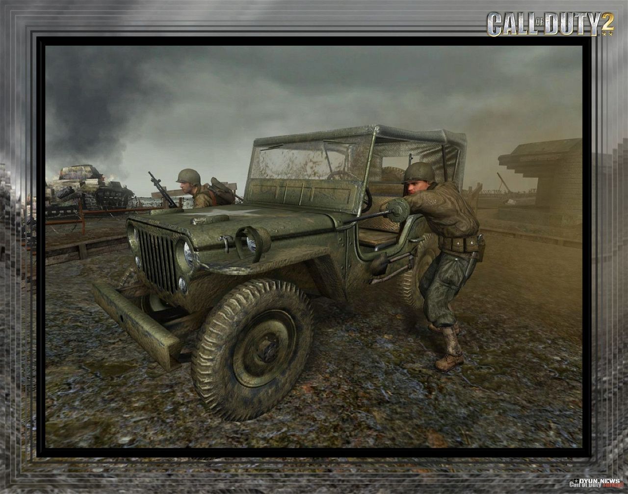 Call Of Duty 2 Wallpaper In Crystal Frame 7