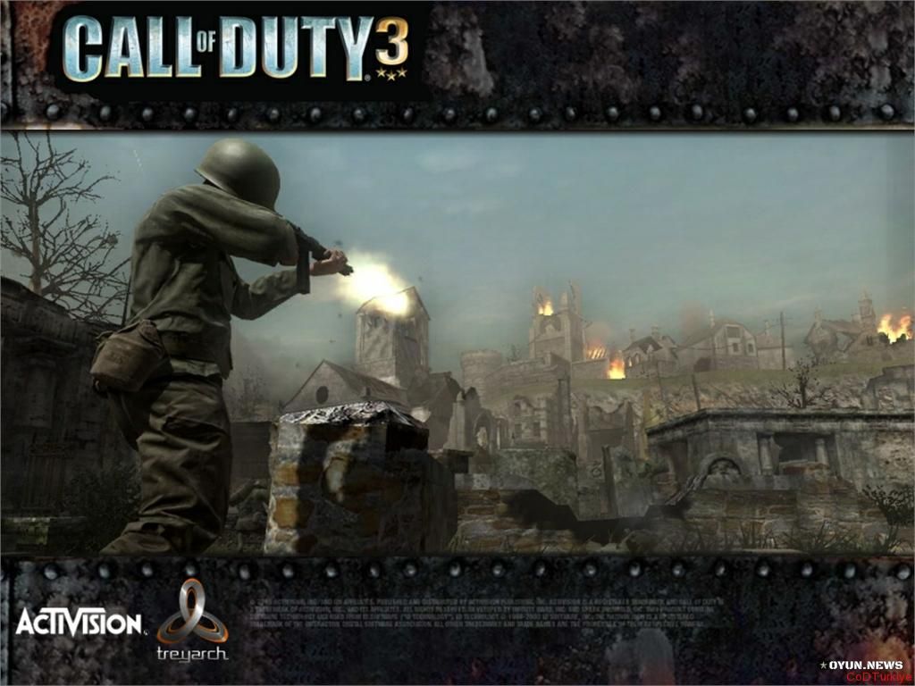 Call Of Duty 3 Wallpaper In Special Frame 24