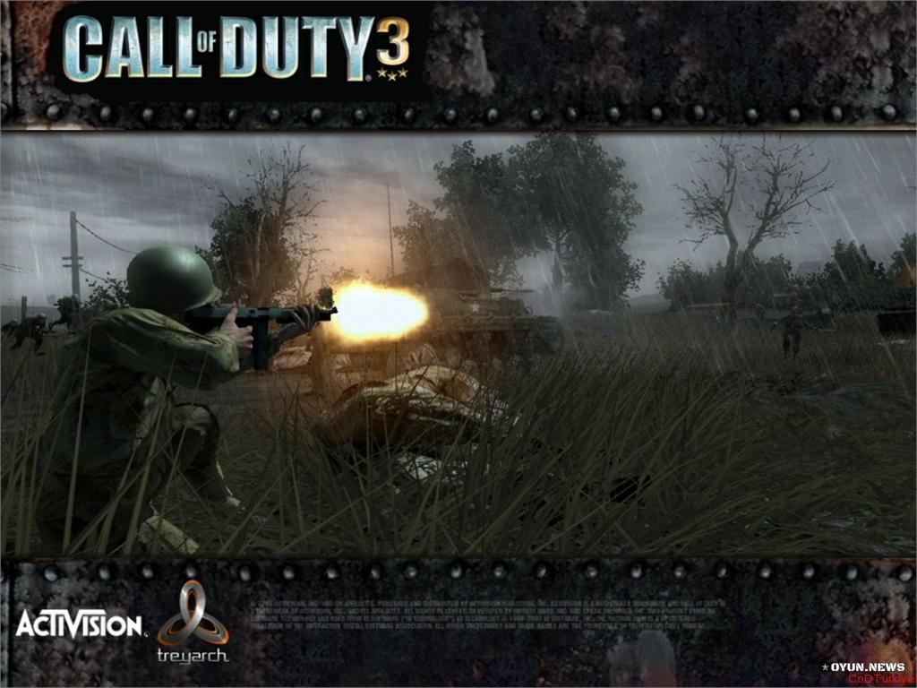 Call Of Duty 3 Wallpaper In Special Frame 25