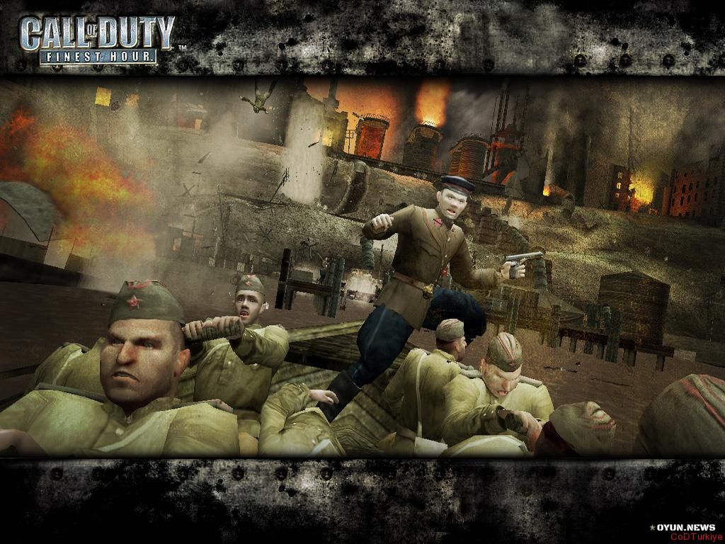 Call Of Duty Finest Hour Wallpaper In Special Frame 1
