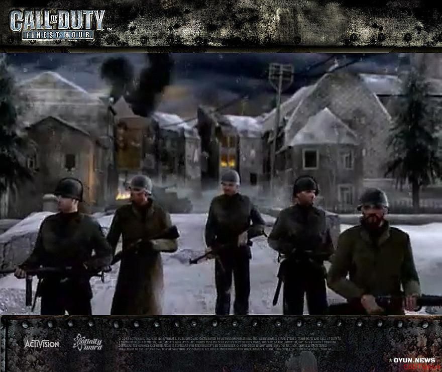 Call Of Duty Finest Hour Wallpaper In Special Frame 13