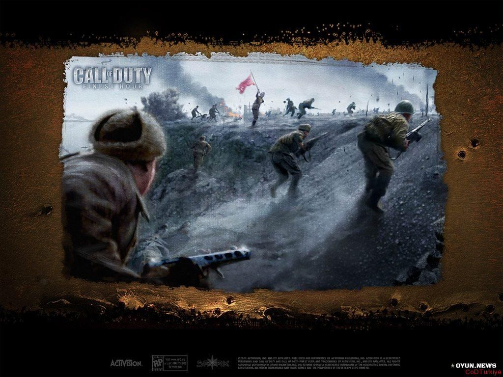 Call Of Duty Finest Hour Wallpaper In Special Frame 2