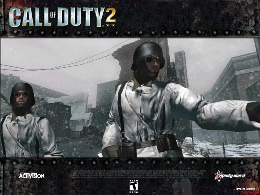 Call Of Duty 2 Wallpaper In Special Frame 1 1024x768