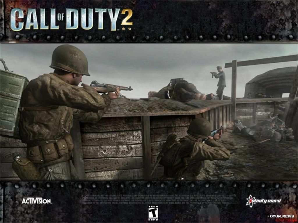Call Of Duty 2 Wallpaper In Special Frame 6 1024x768