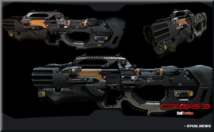 Crysis 3 Weapon Typhoon Projectile Minigun