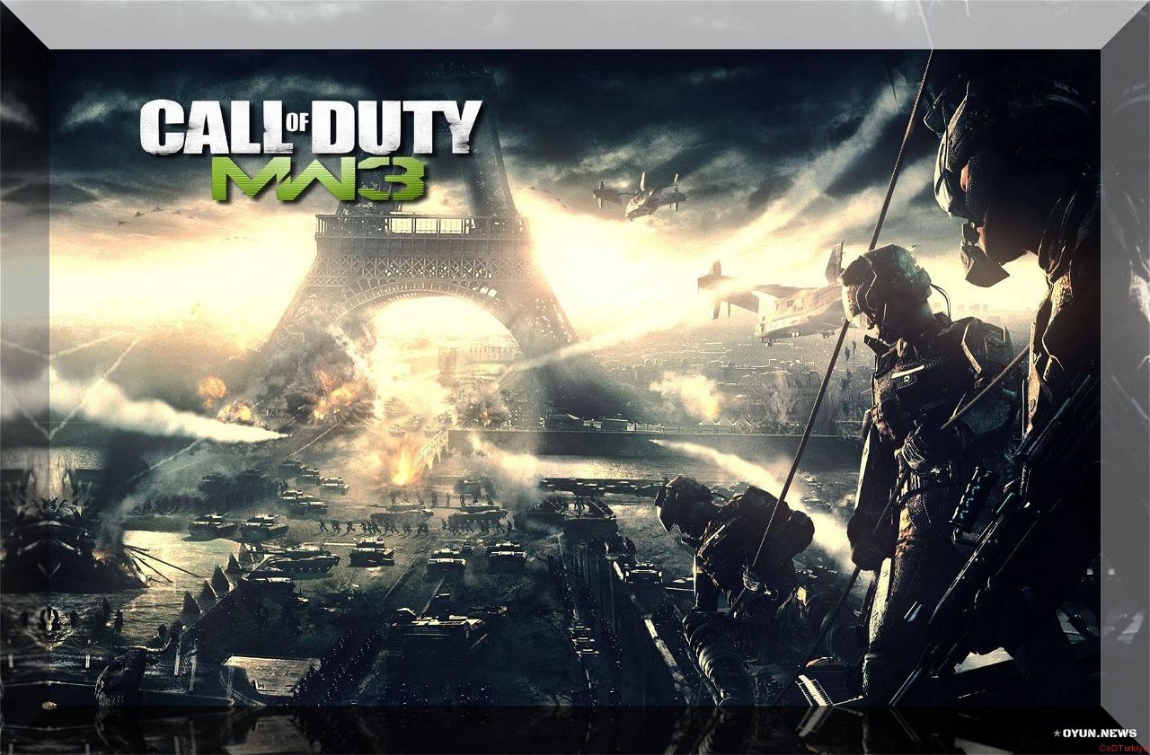 Call Of Duty 8 Modern Warfare 3 Hd Wallpaper In Crystal Frame 1