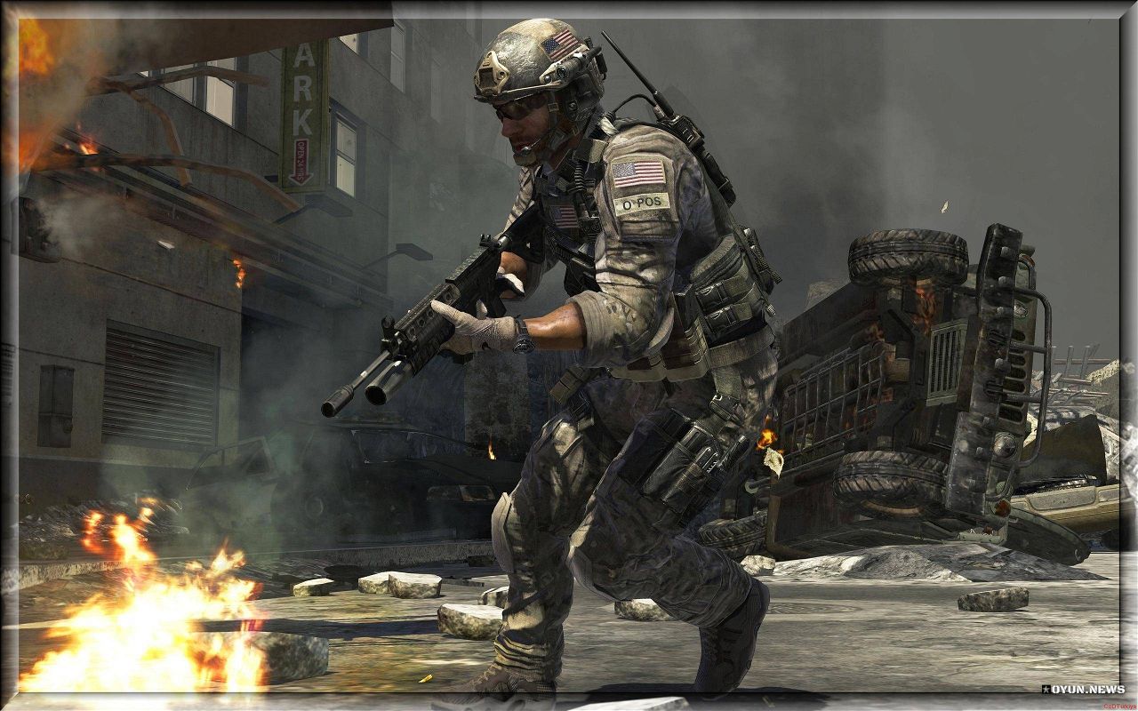 Call Of Duty 8 Modern Warfare 3 Hd Wallpaper In Crystal Frame 16