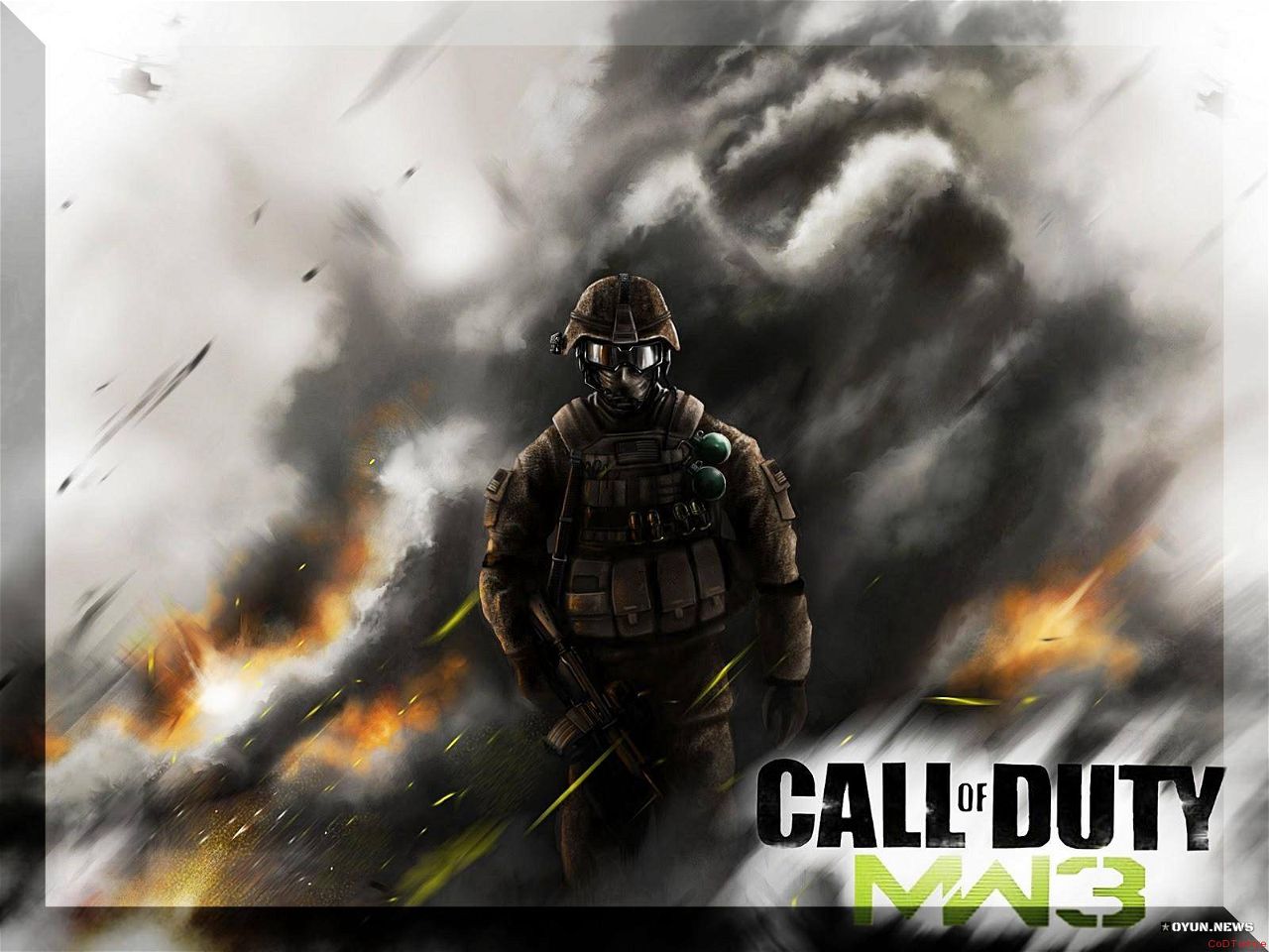 Call Of Duty 8 Modern Warfare 3 Hd Wallpaper In Crystal Frame 21