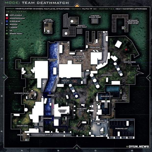 Call of Duty 6 Modern Warfare 2 Multiplayer Haritalar  Maps – CoDMaps