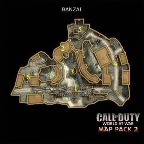 CoD 5 WAW Map Banzai