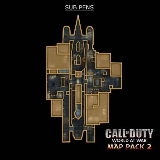 CoD 5 WAW Map SubPens