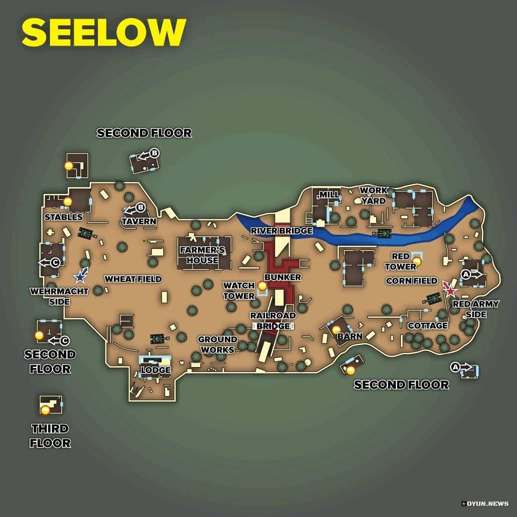 CoD 5 WAW Map Seelow