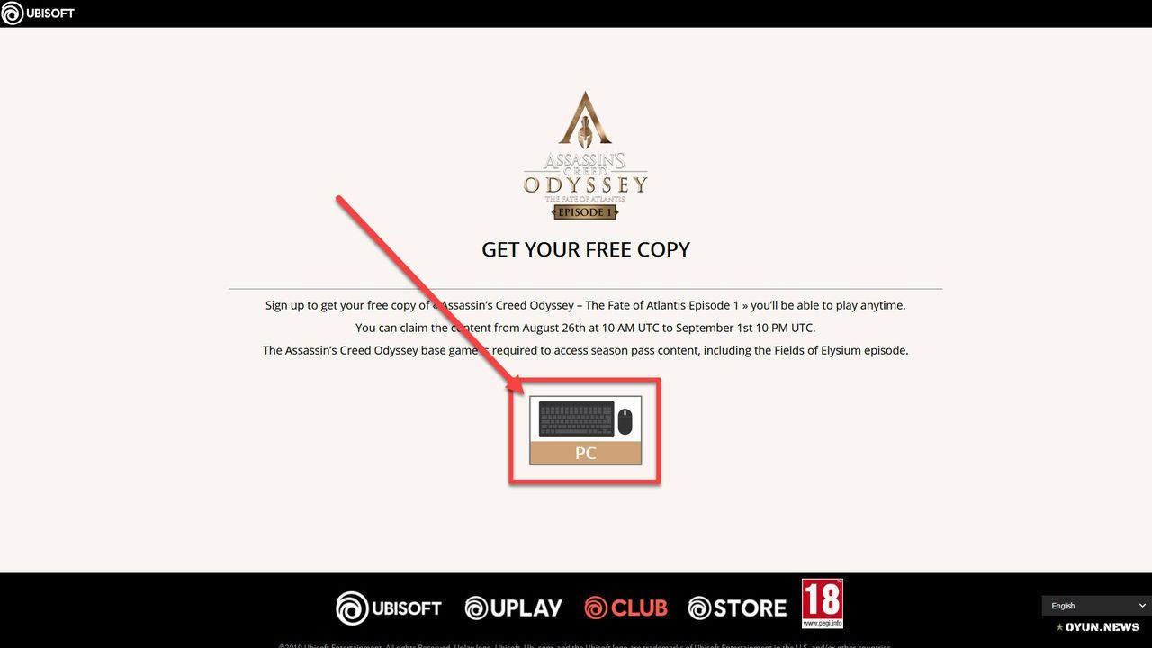 Free Assassin’s Creed Odyssey: The Fate of Atlantis Episode 1 DLC Kampanya