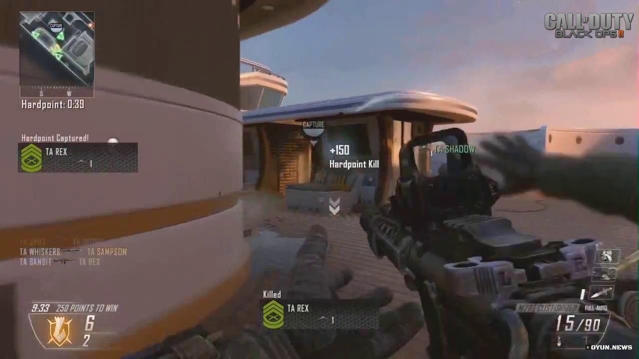 Black Ops 2 Gameplay Map Hijacked 13