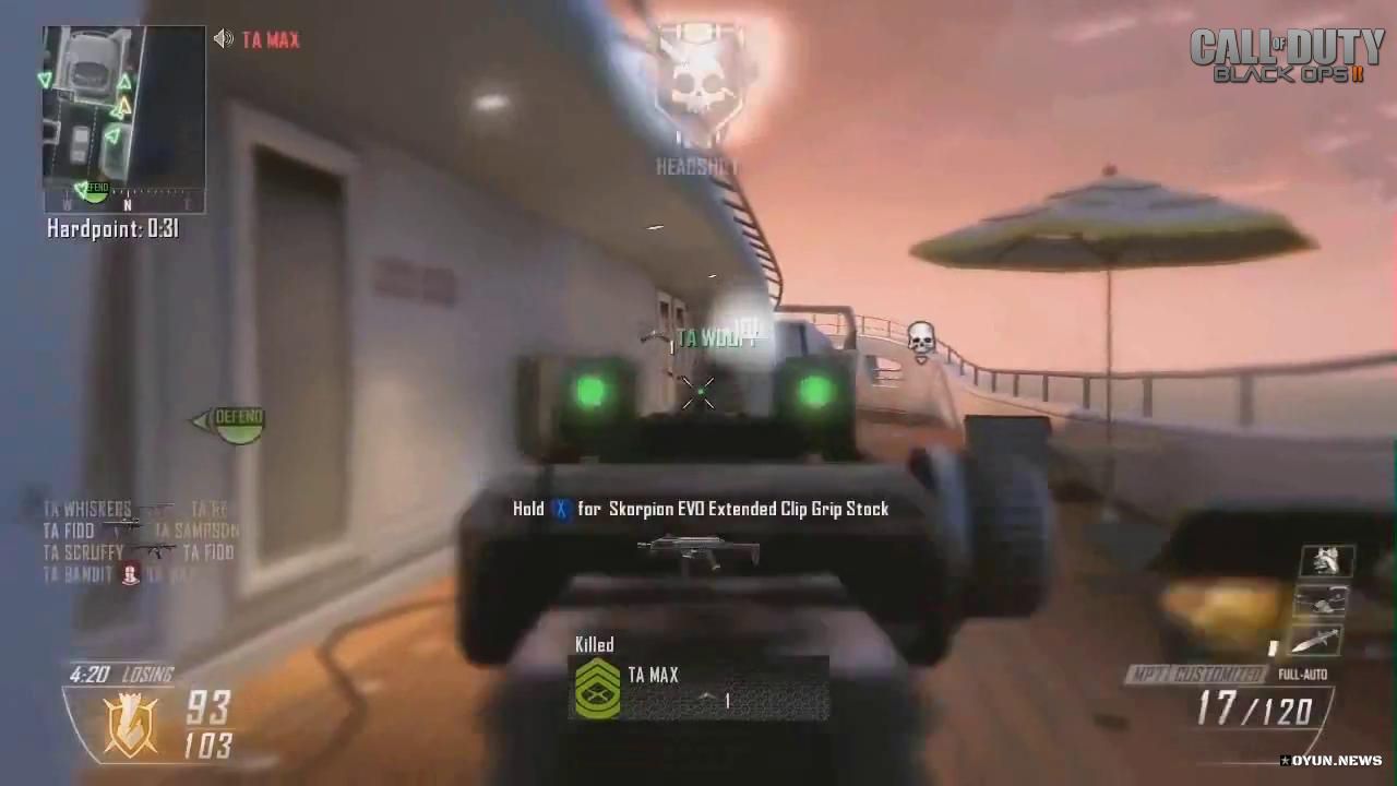 Black Ops 2 Gameplay Map Hijacked 17