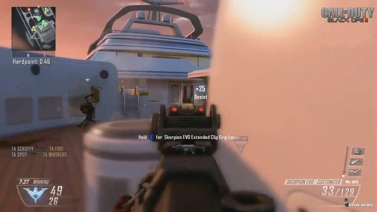 Black Ops 2 Gameplay Map Hijacked 3