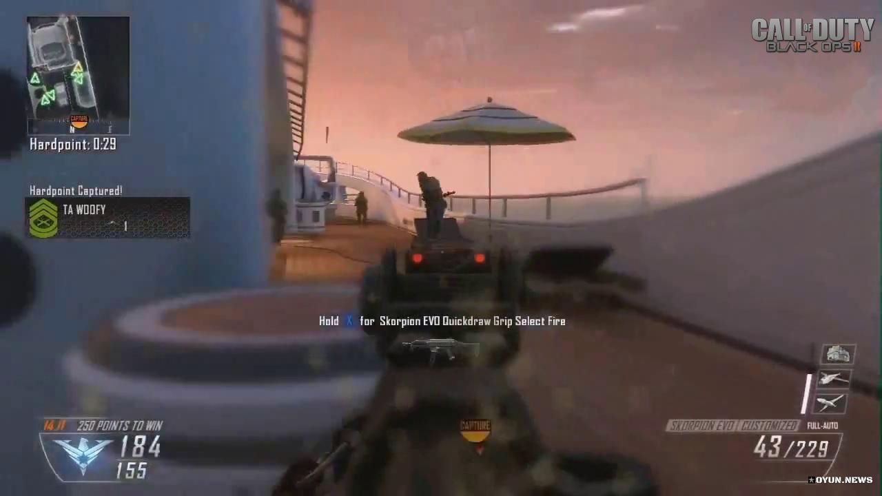 Black Ops 2 Gameplay Map Hijacked 7