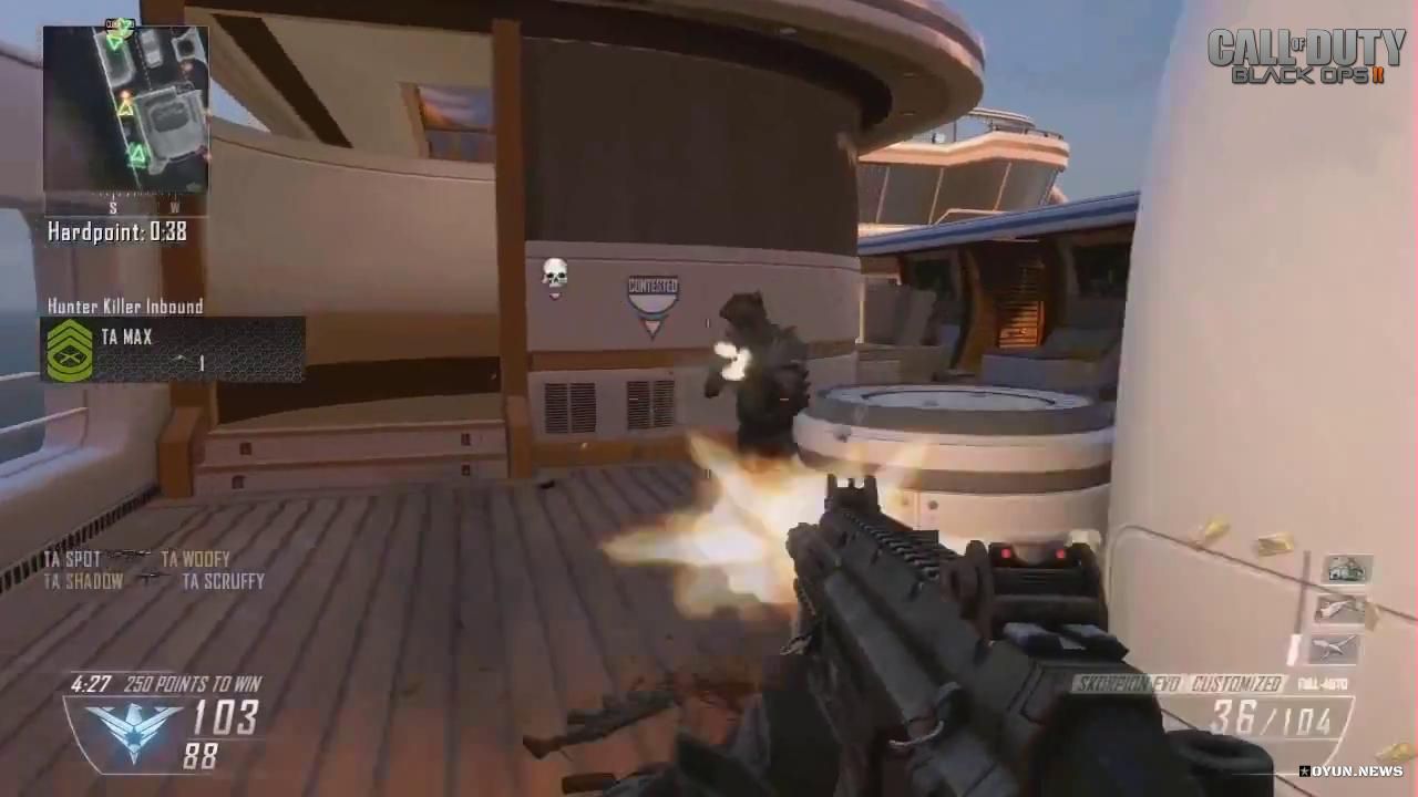 Black Ops 2 Gameplay Map Hijacked 8