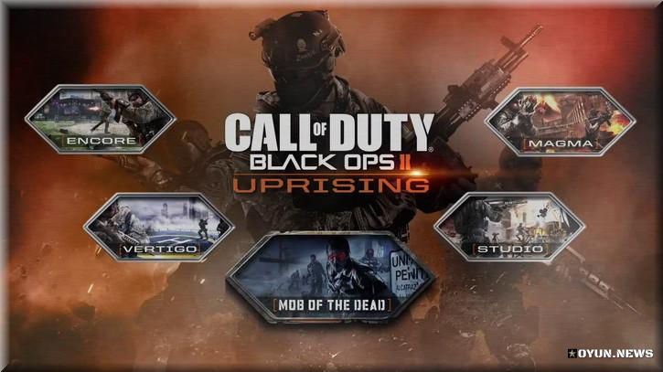 Black Ops 2 Uprising Map List