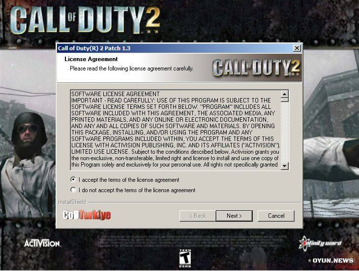 Call Of Duty 2 V1.3 Patch