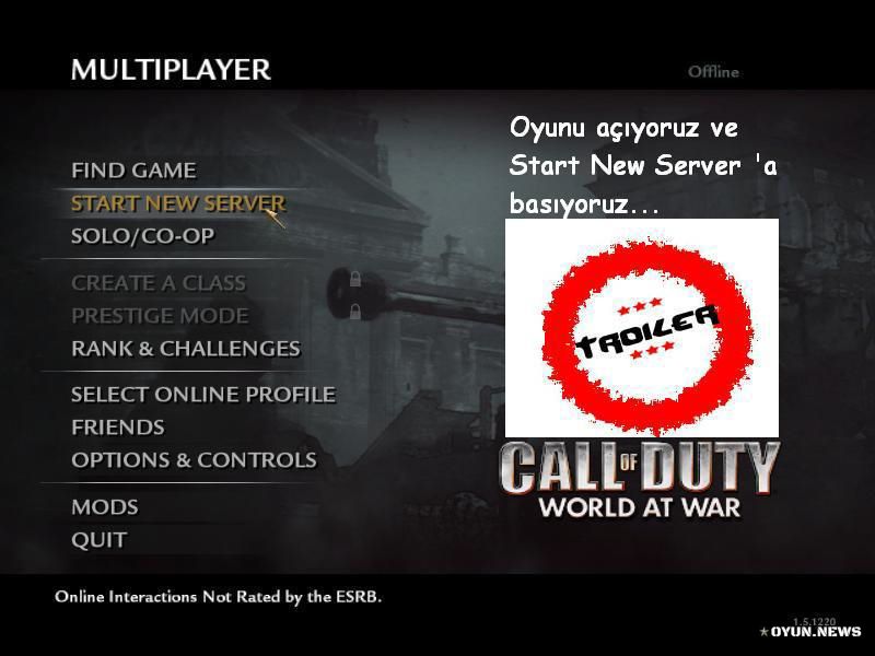 Call Of Duty 5 Botlu Oynamak 4