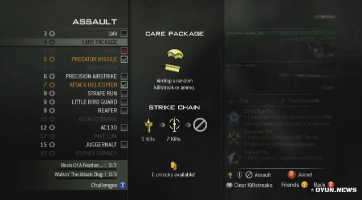 Call Of Duty 8 Modern Warfare 3 Killstreaks