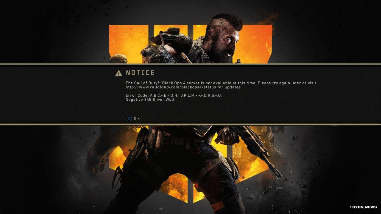 Call Of Duty Black Ops 4 Connecting To Online Service Hatasi