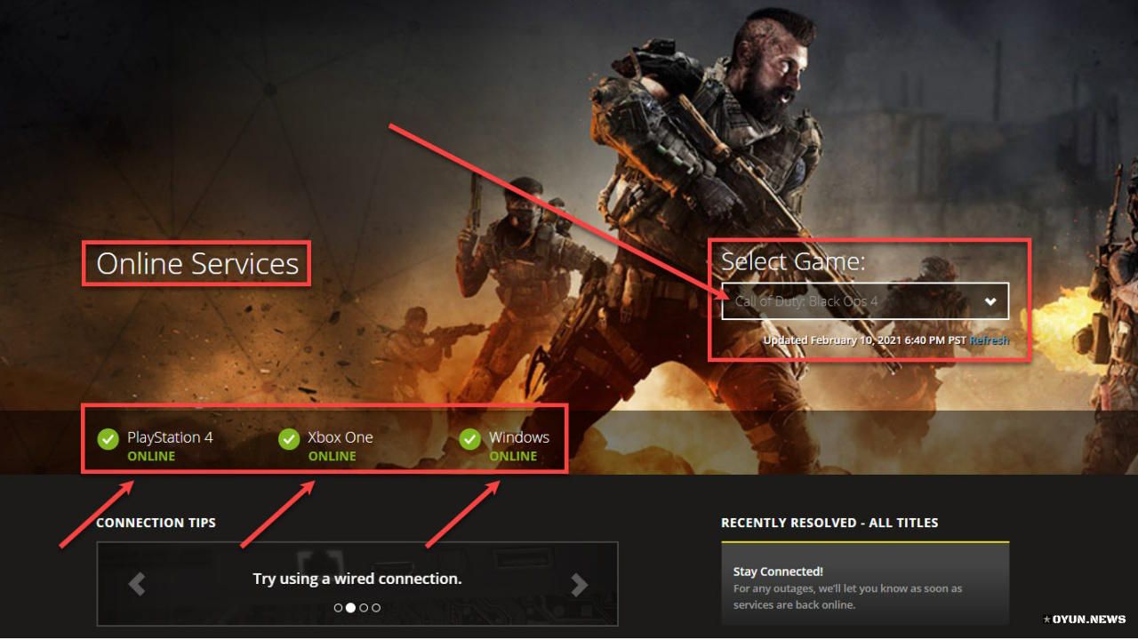Call Of Duty Black Ops 4 Server Status