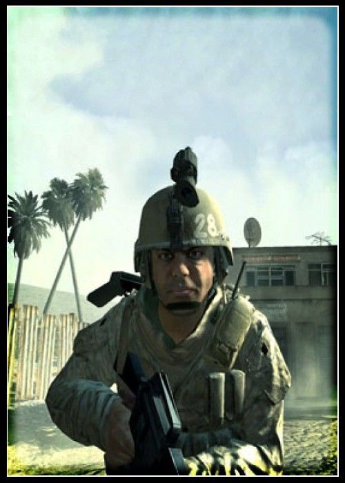 Call Of Duty Character Vasquez