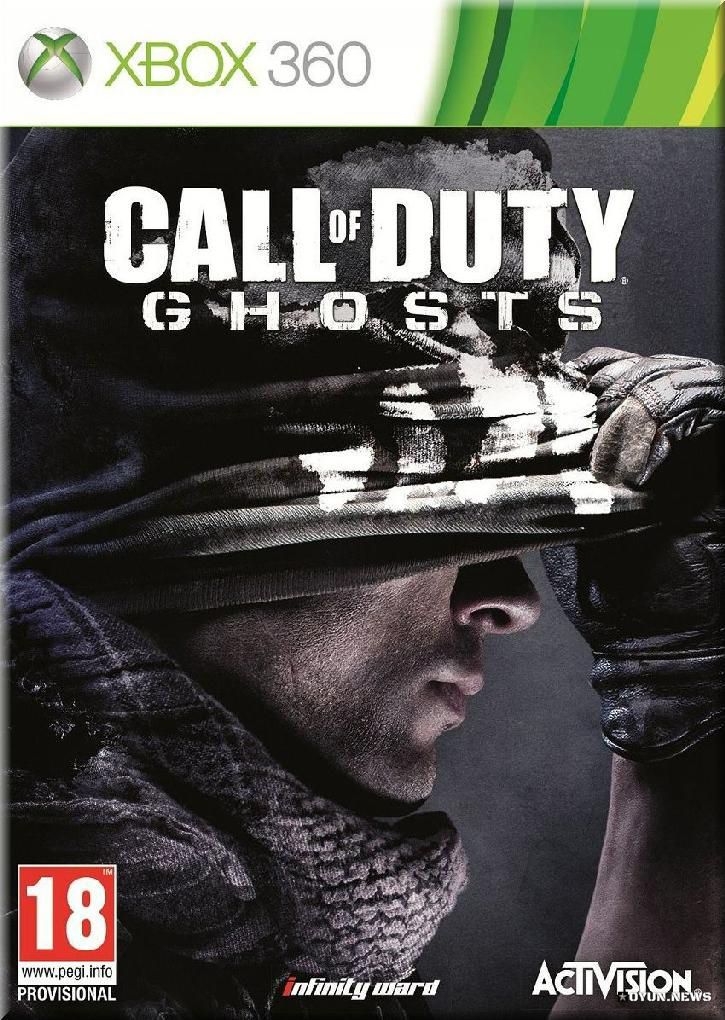 Call Of Duty Ghosts 2013 Xbox Box