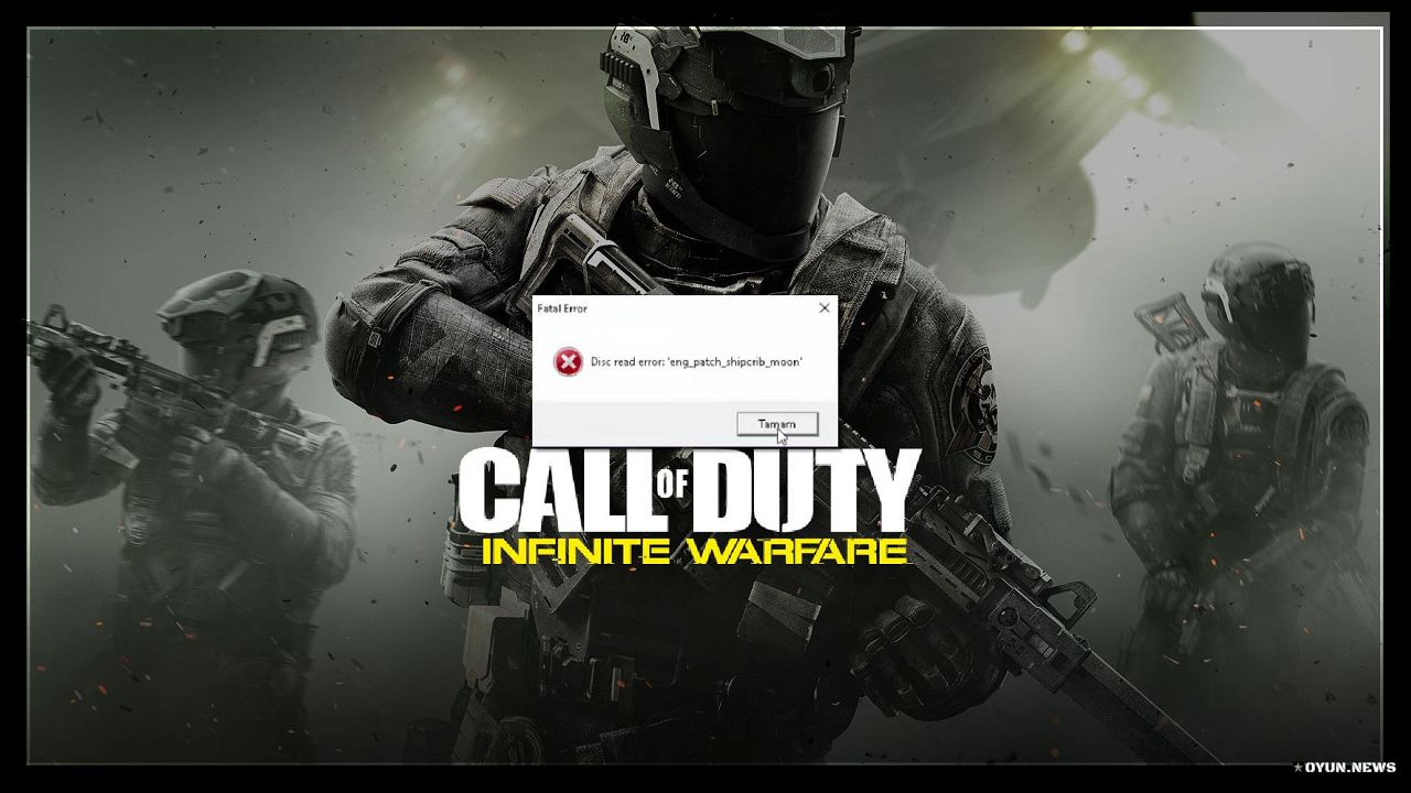 Call Of Duty Infinite Warfare Disc Read Error