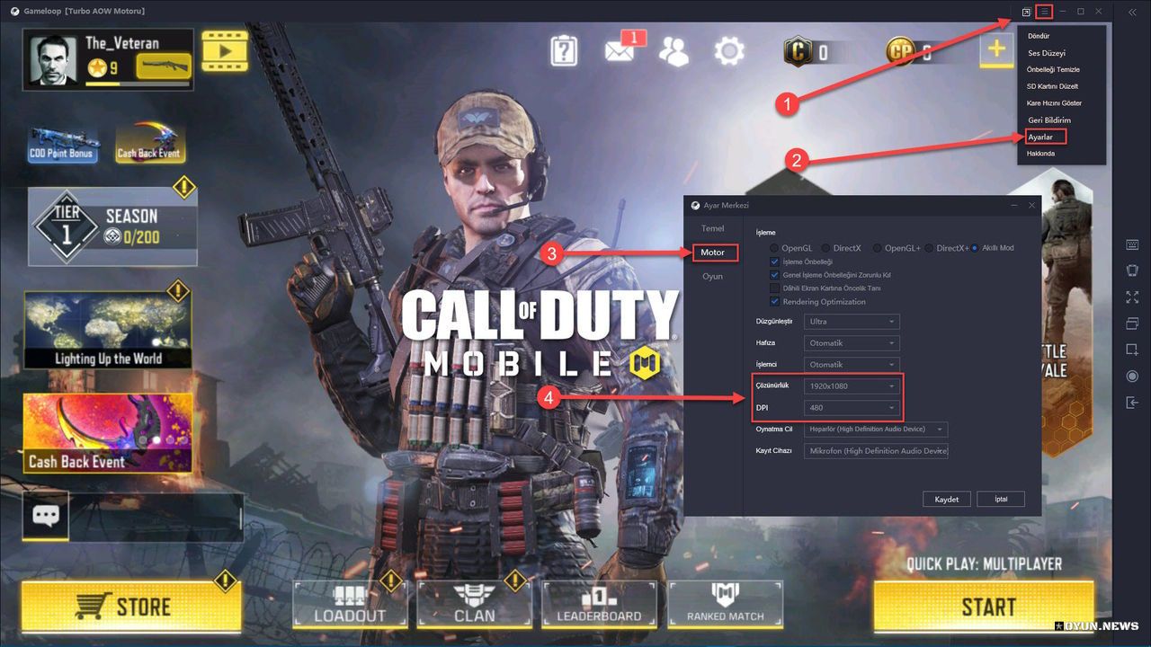 Call of Duty Mobile Grafik Ayarları Çözümü
