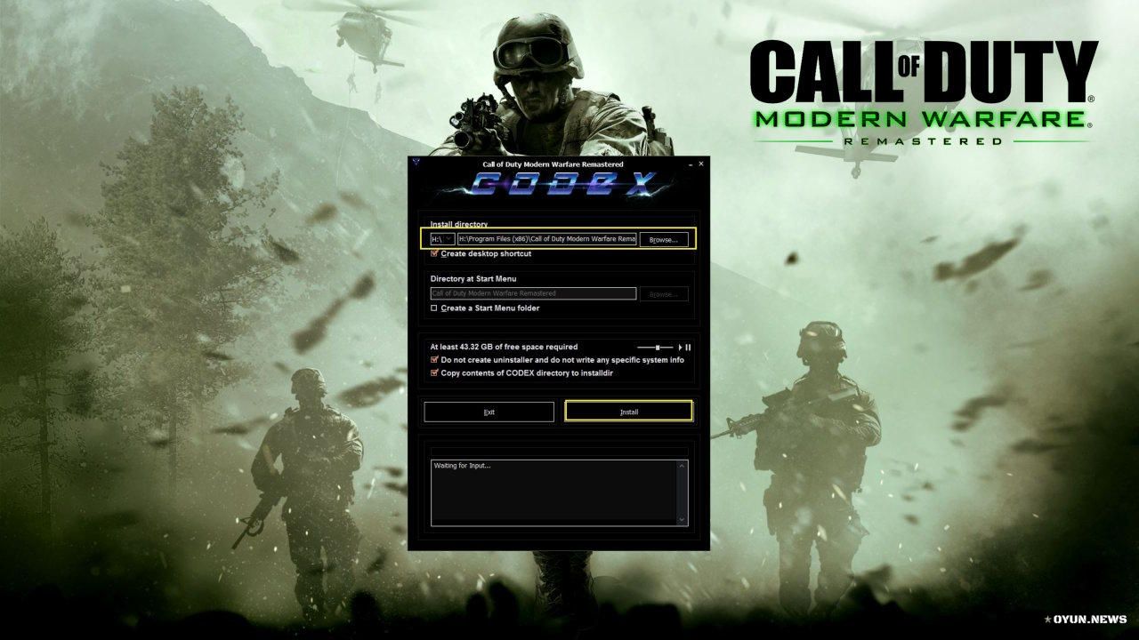 Call Of Duty Modern Warfare Remastered Kurulum Hatasi