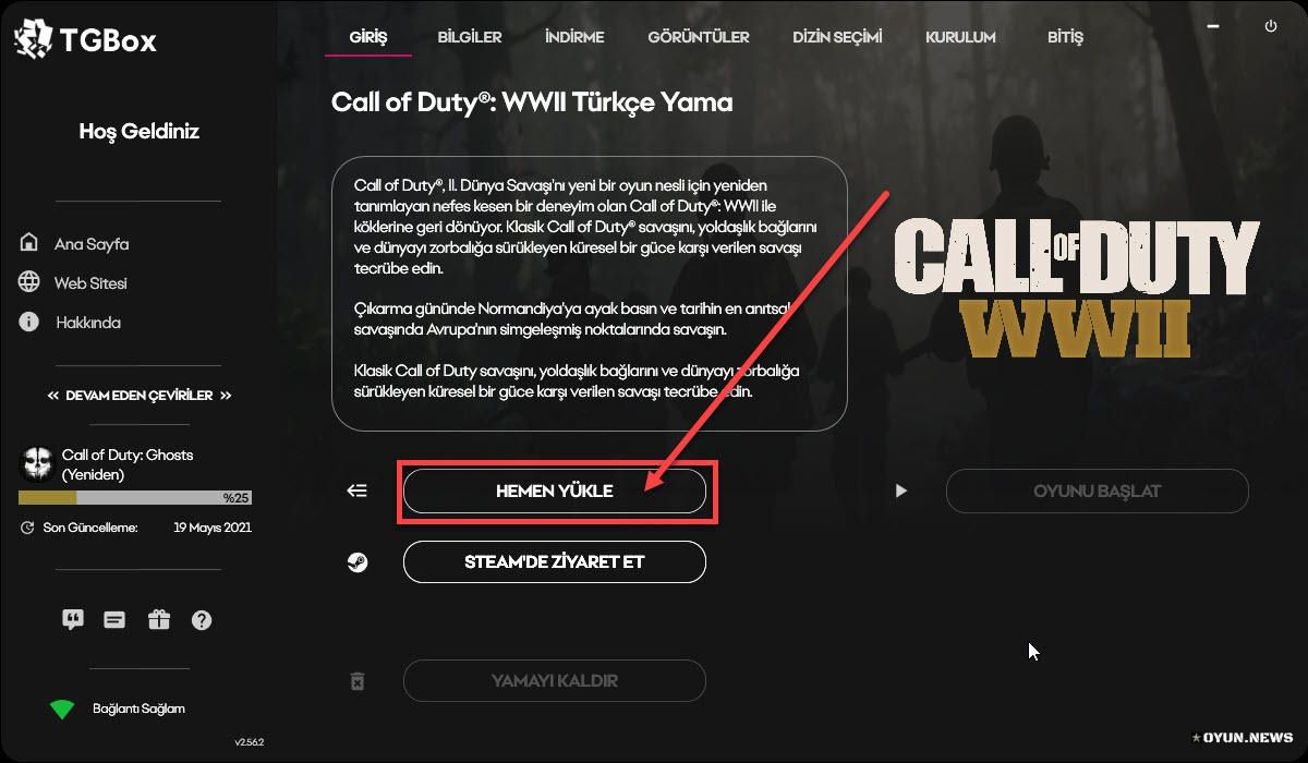 Call Of Duty World War 2 Turkce Yama Kurulum Asamalari 2