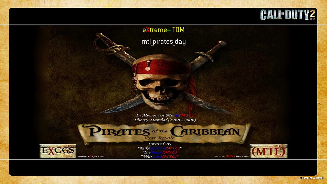 Cod2 Map Mtl Pirates Day