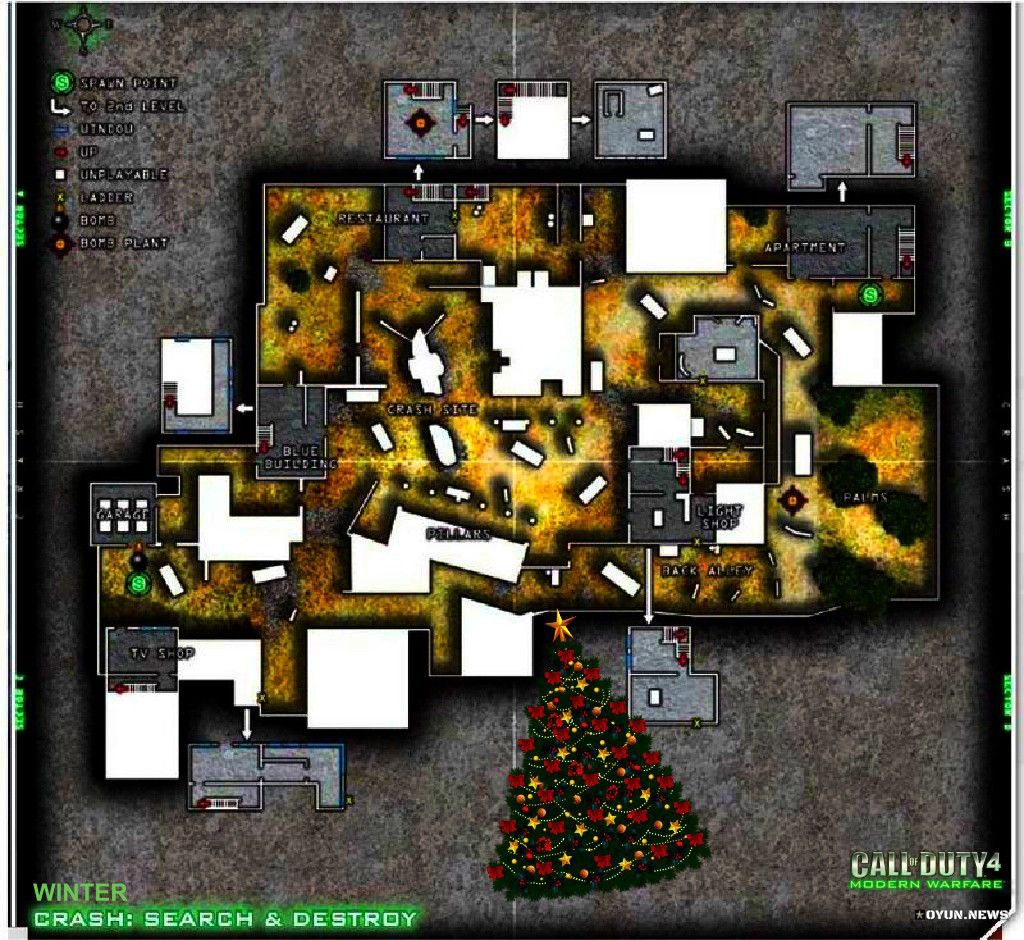 Cod4 Mw Map Winter Crash