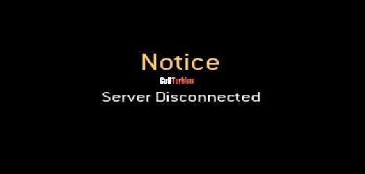 Cod4 Server Disconnect