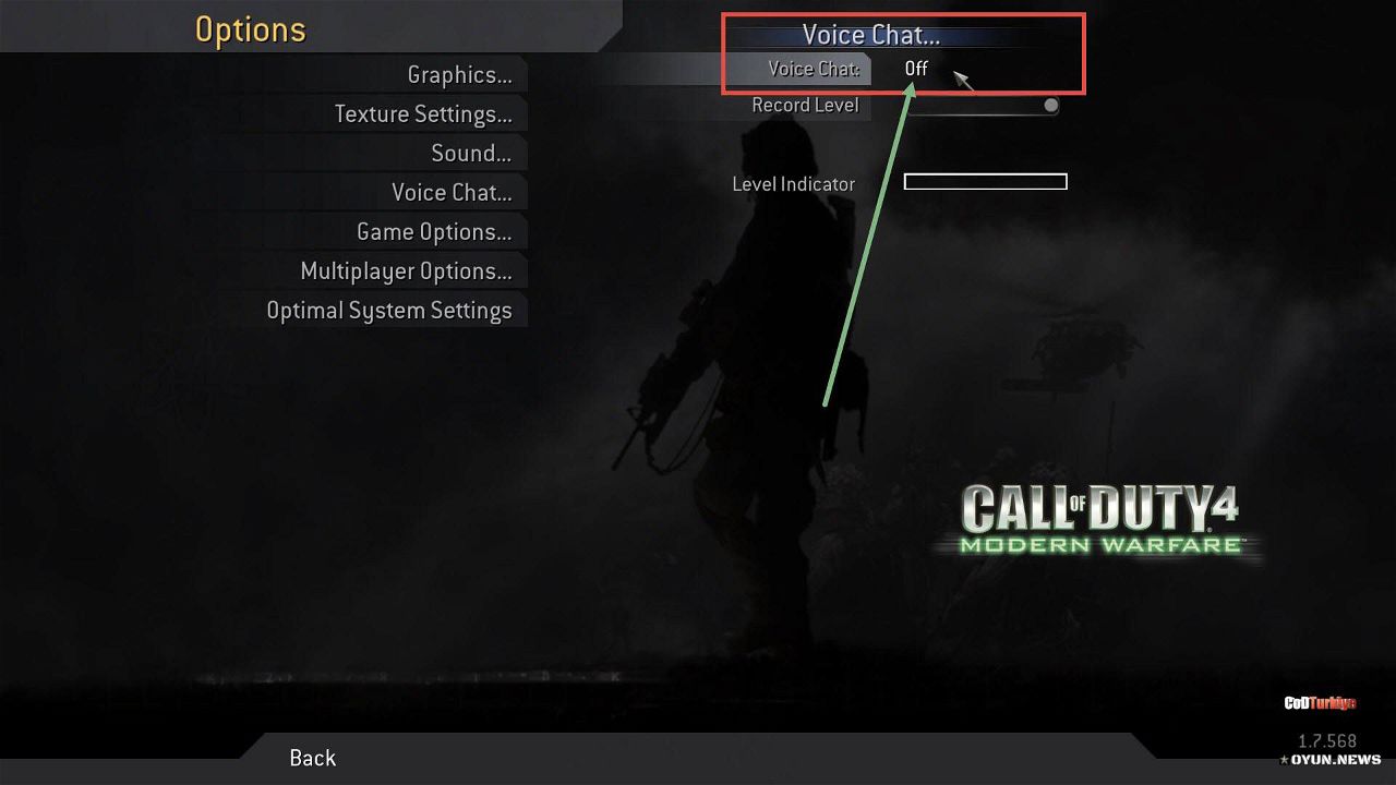 Cod4 voice chat not working pc