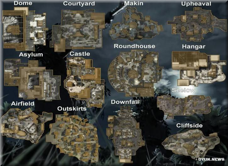 Cod5 Maps List