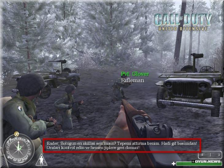 Call of Duty United Offensive Türkçe Yama