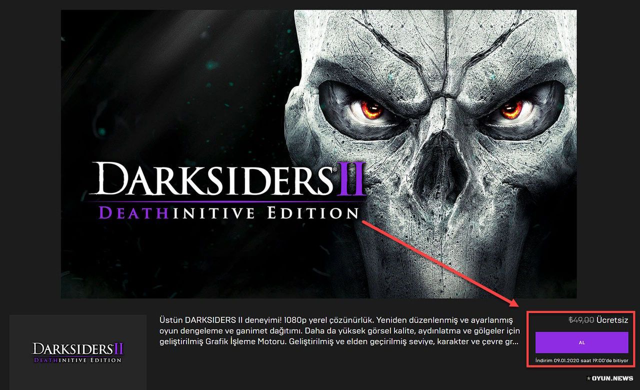 Darksiders II Deathinitive Edition Kampanya